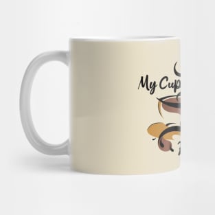 My Cup Runneth Over Psalm 23:5 Bible Verse Mug